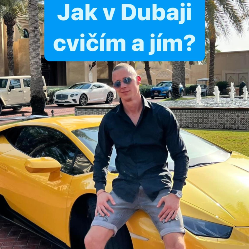 Obrázek epizody Jak v Dubaji cvičím a jím?