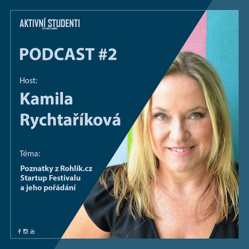 Obrázek epizody Podcast #2 – Kamila Rychtaříková – Poznatky z Rohlik.cz Startup Festivalu a jeho pořádání