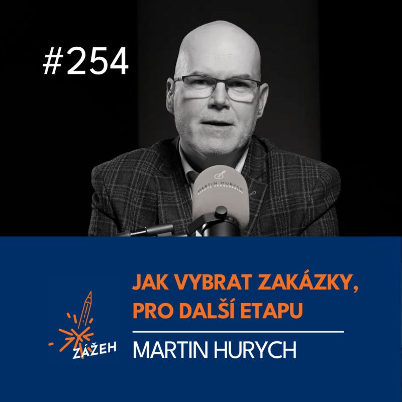 Obrázek epizody 254 | Martin Hurych | Jak vybrat zakázky, které firmu uživí i za pár let
