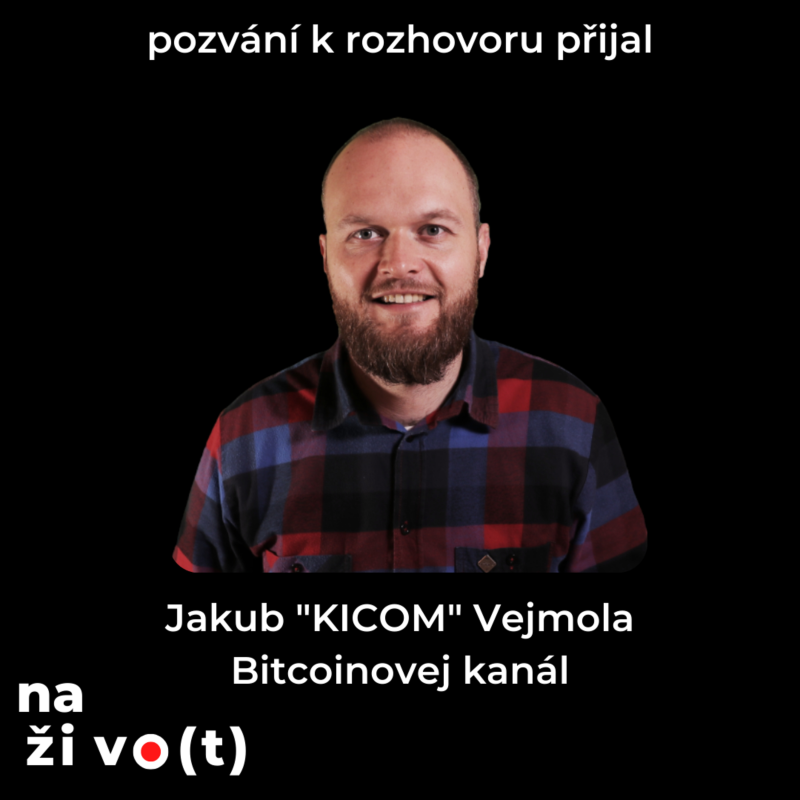 Obrázek epizody #18 Jakub Kicom Vejmola - Pochop současné peníze a zjistíš, proč mít Bitcoin