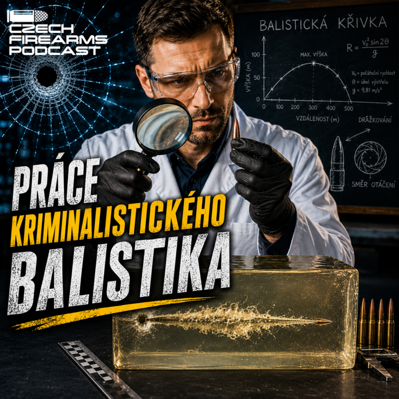 Obrázek epizody PRÁCE KRIMINALISTICKÉHO BALISTIKA - S Martinem Valentou