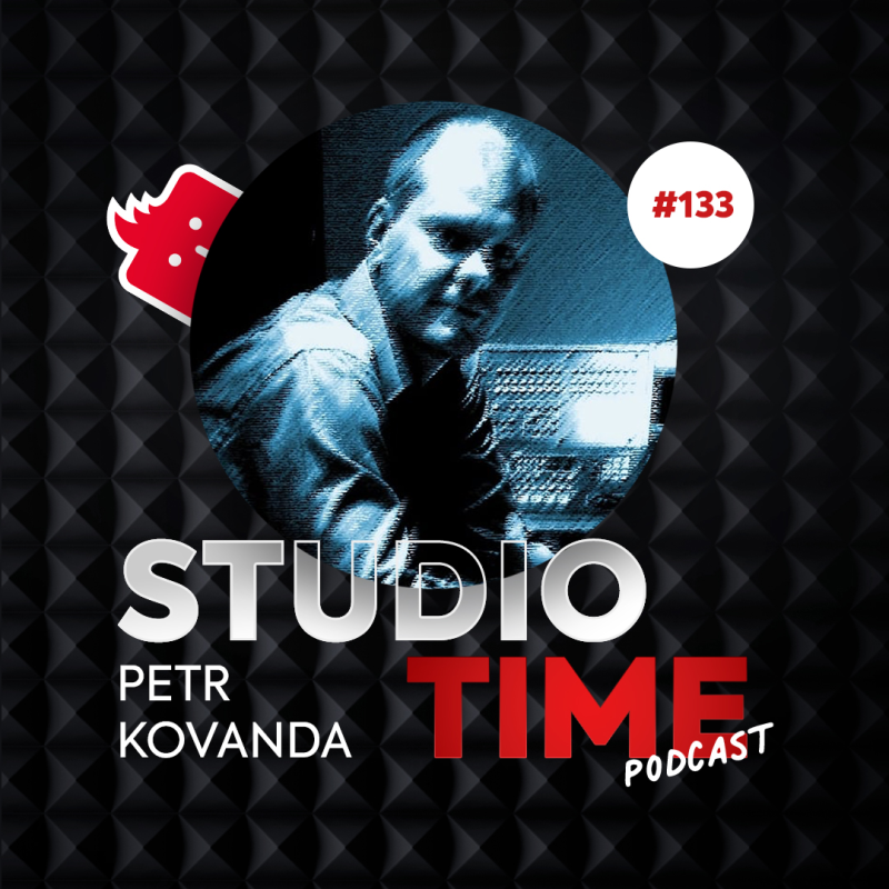 Obrázek epizody Petr Kovanda ve Studiotime #133: „Léta jsme se snažili šum z nahrávky odstranit a teď ho tam uměle přidáváme."
