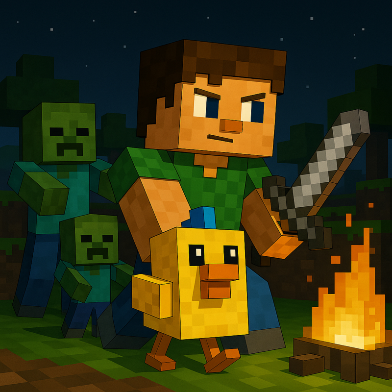 Obrázek epizody Kapitola 27 – Stíny na poli | Karlíkovy minecraftické pohádky