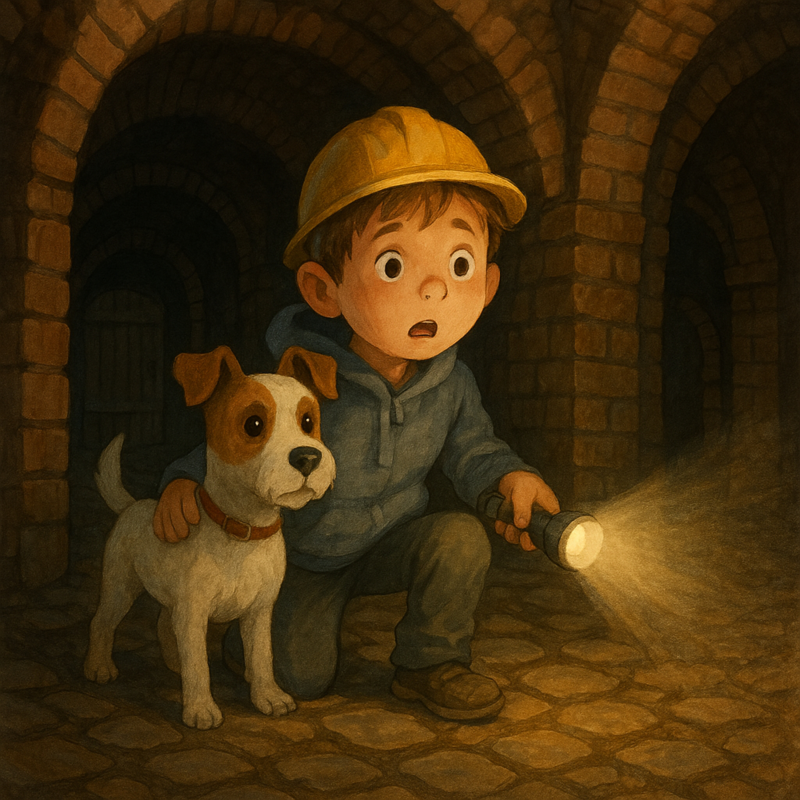 Obrázek epizody Pohádka o Honzíkovi, který se propadl do podzemí i s Alíkem