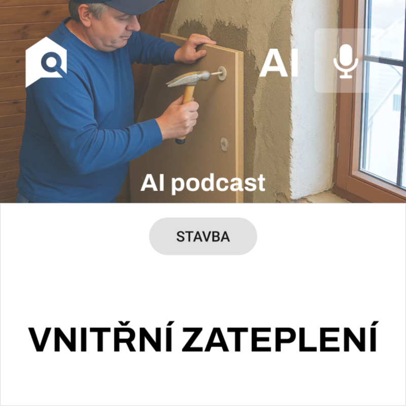 Obrázek epizody #44 AI souhrn - Vnitřní zateplení