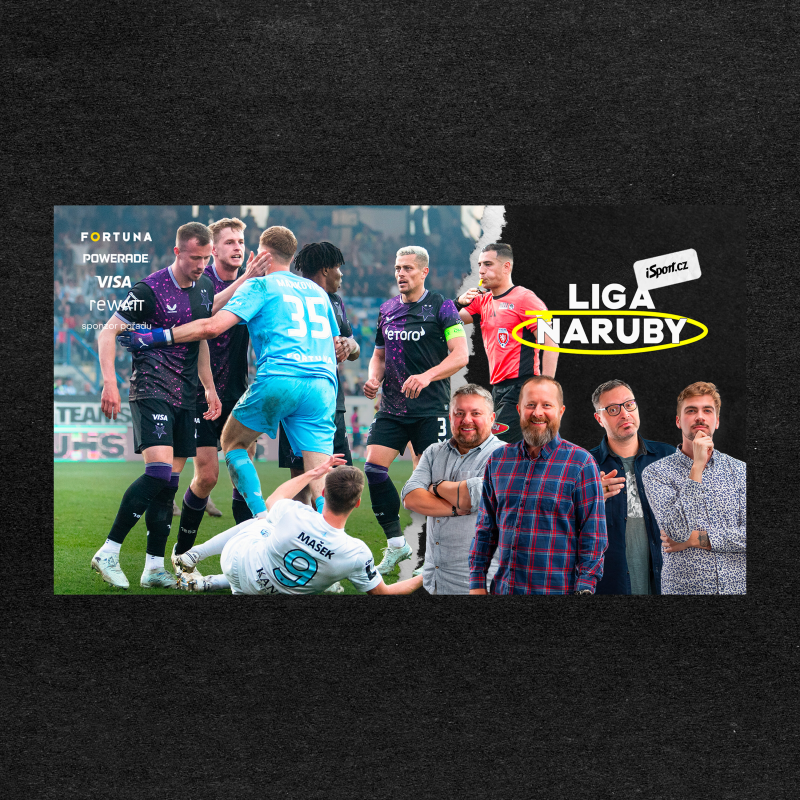 Obrázek epizody Liga naruby | Brutální střet v Liberci, Kuchta chce na MS, sázka o Hapala, co zákroky Azaky a Mosese?