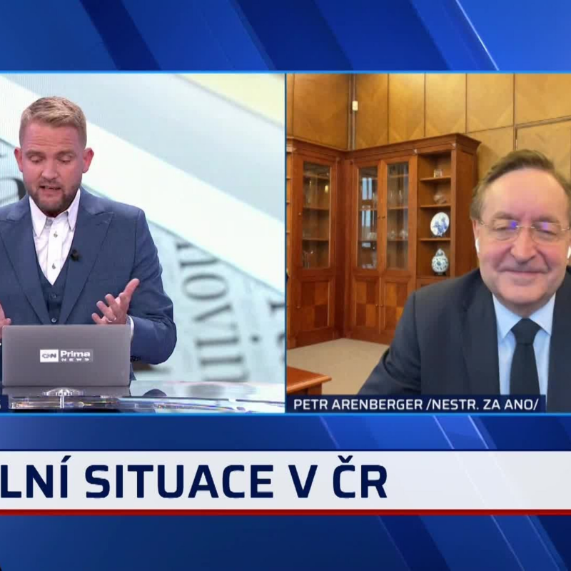 Obrázek epizody Petr Arenberger v Novém dni (zdroj: CNN Prima NEWS)