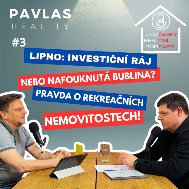 Obrázek epizody Lipno: Investiční ráj nebo nafouknutá bublina? 🤔 Pravda o rekreačních nemovitostech!