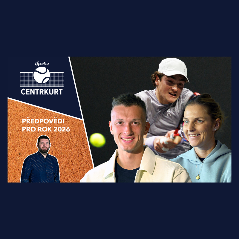 Obrázek epizody Tenisové předpovědi pro 2026: Lehečka v TOP 10, konec Plíškové i vzestup supertalenta