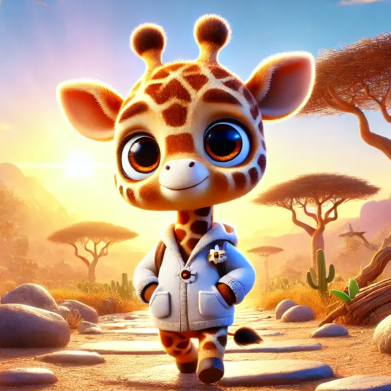 Obrázek epizody Žirafinka a kouzelný deštník