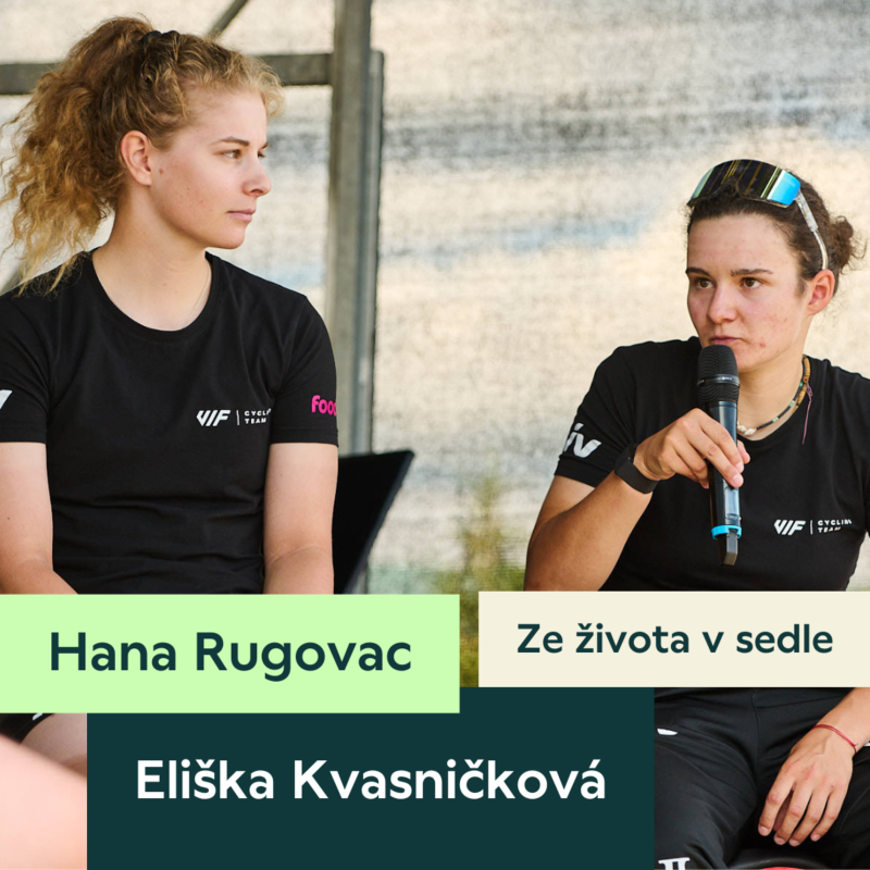 Obrázek epizody 70. VIF Cycling Team (Eliška Kvasničková a Hana Rugovac): o ženské profesionální cyklistice