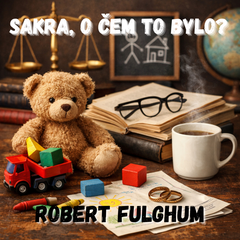 Obrázek epizody 46. Robert Fulghum - Mateřská školka světa (Všechno, co opravdu potřebuju znát, jsem se naučil v mateřské školce)