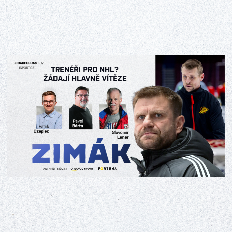 Obrázek epizody ZIMÁK s Lenerem | Čeští kouči s šancí na NHL. Musí jít a… Proč teď chybí?