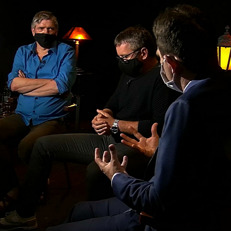 Obrázek epizody .pod lampou s Miklošom, Ódorom a Oravcom: Ako zachrániť našu ekonomiku?