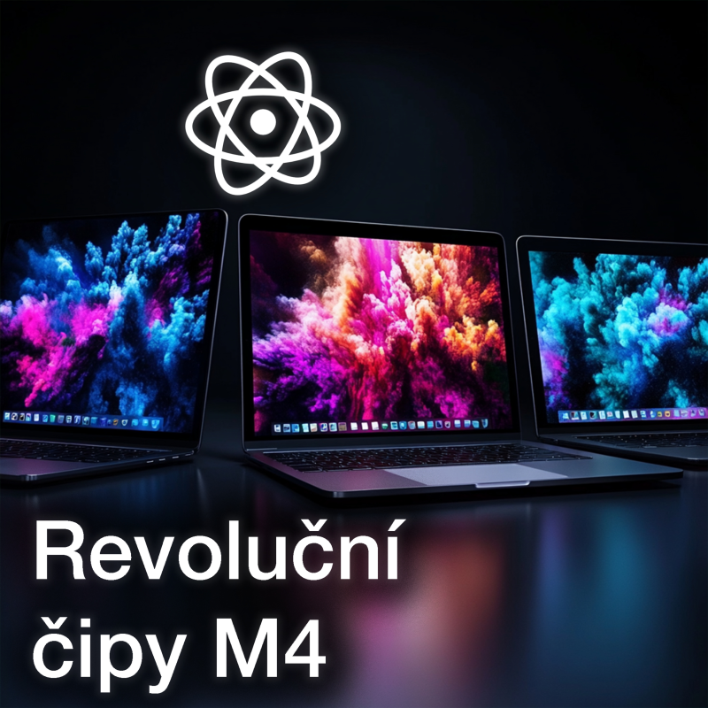 Obrázek epizody Macy s M4 čipem. Je vidět pokrok oproti konkurenci.