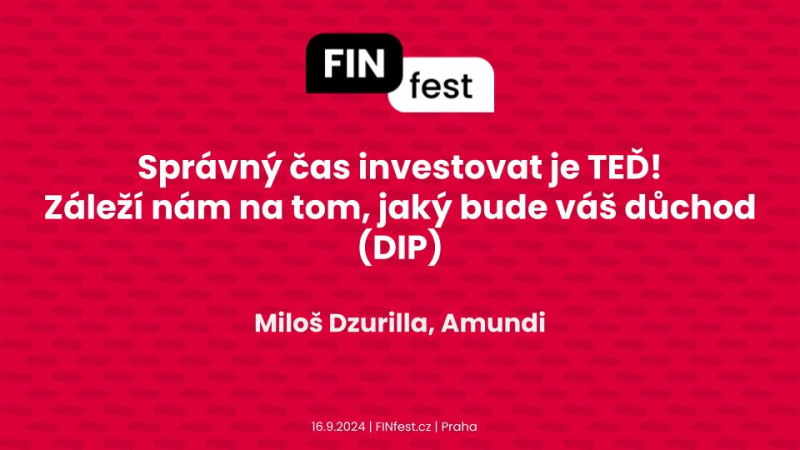 Obrázek epizody Správný čas investovat je TEĎ! Záleží nám na tom, jaký bude váš důchod (DIP)