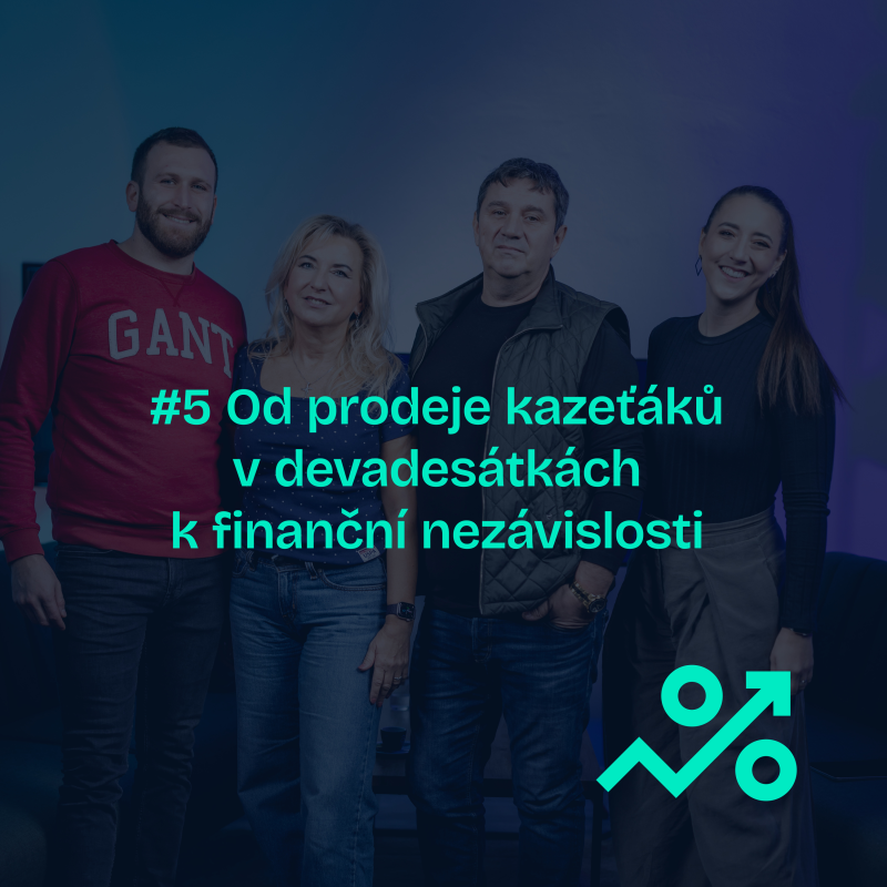Obrázek epizody #5 Od prodeje kazeťáků v devadesátkách k finanční nezávislosti