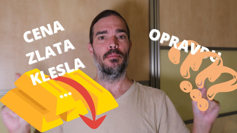 Obrázek epizody Cena zlata klesla o víc než 100 USD. Levnější ale není…