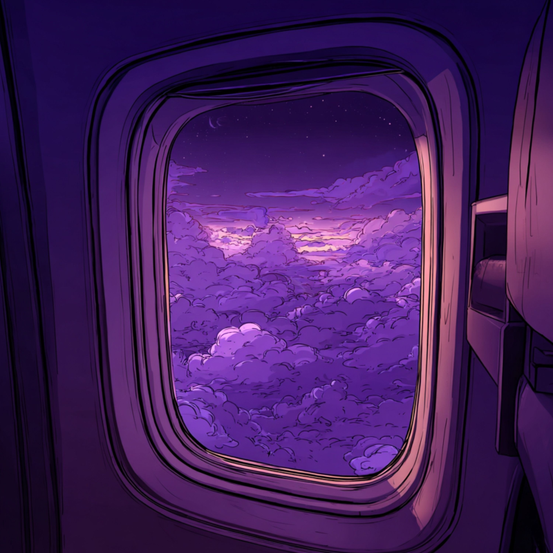 Obrázek epizody Airplane Cabin White Noise for Deep Sleep