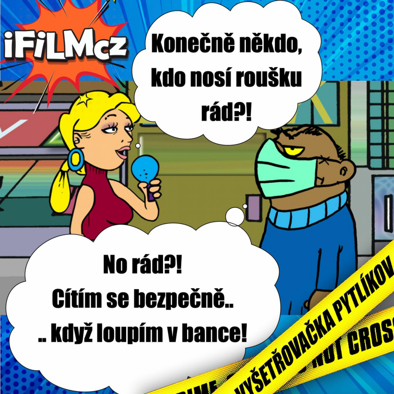 Obrázek epizody #02 Kdo nenosí roušky? Hudebníci, vykradači bank a milenci v křoví? Policie zasahuje!