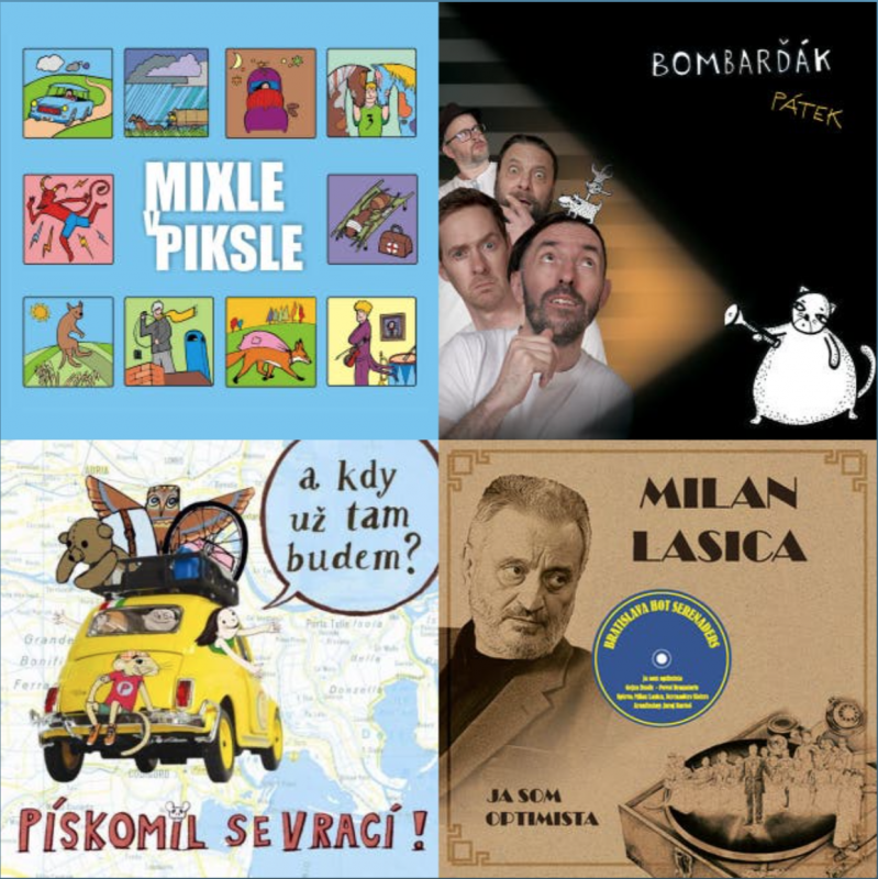 Obrázek epizody Konektor: Hudební scéna je aktuálně o dvě postavy chudší, naše přehrávače o nové album kapely Bombarďák, které potěší i děti, bohatší