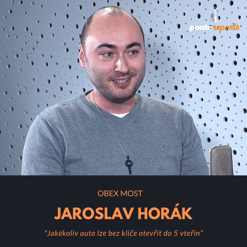 Obrázek epizody Jaroslav Horák – OBEX Most: Jakékoliv auto lze bez klíče otevřít do 5 vteřin