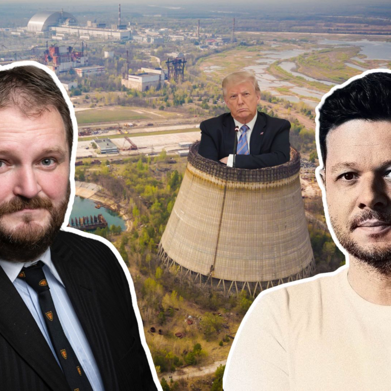Obrázek epizody Trumpovo ekonomické uvažování je čistý stand-up. Cla jsou jako Černobyl, říká Bartoň z Datarunu