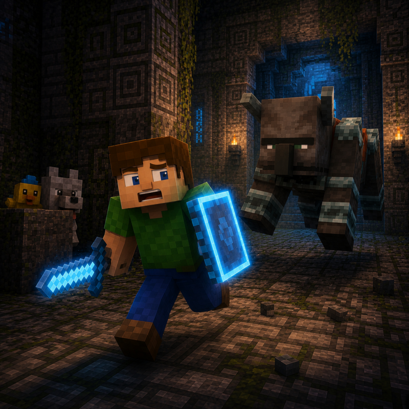 Obrázek epizody Kapitola 82 - Past, která klapla na poslední chvíli | Karlíkovy minecraftické pohádky (Kniha 2)