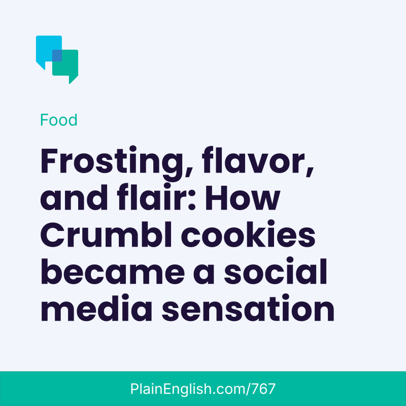 Obrázek epizody Crumbl cookies are dessert for the social media era