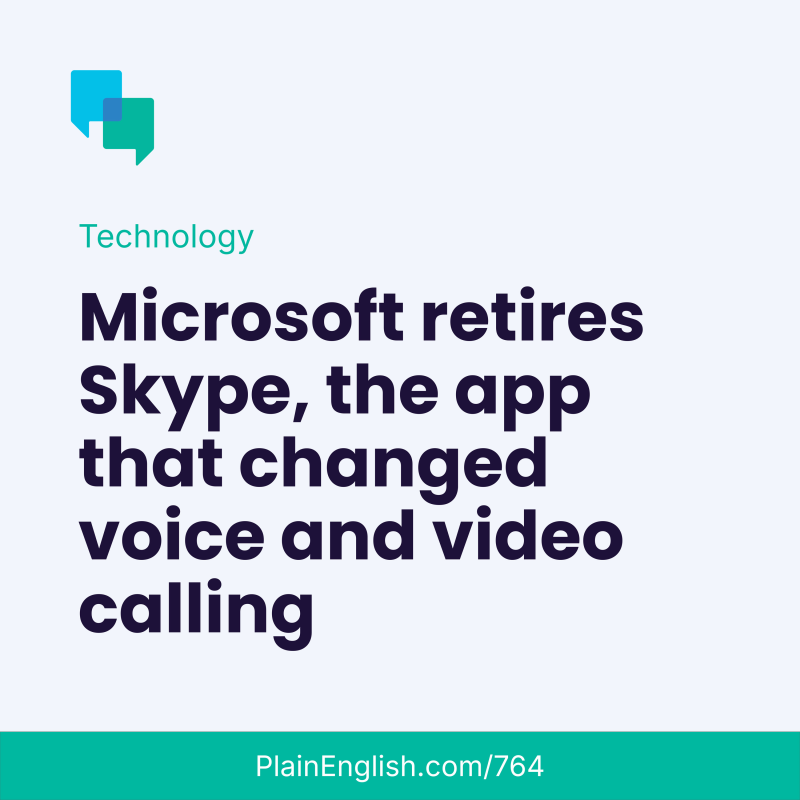 Obrázek epizody Microsoft hangs up on Skype