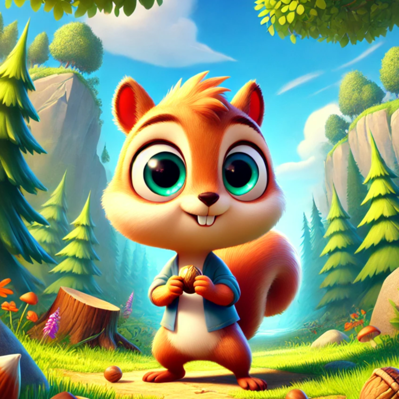 Obrázek epizody Veverka Rozárka a kouzelný oříšek