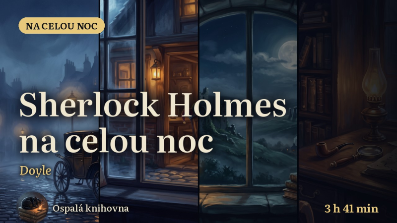 Obrázek epizody Sherlock Holmes na celou noc: Skandál v Čechách, Případ totožnosti, Tři studenti, Pes baskervillský