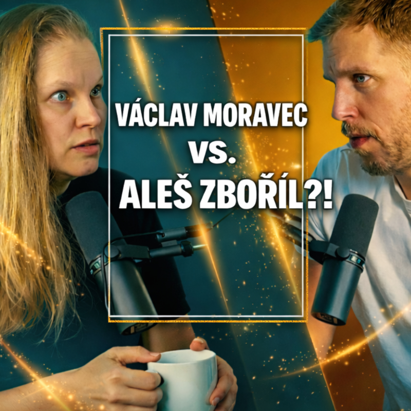 Obrázek epizody #9 Konec Václava Moravce v ČT a banky, co neuznají chybu | Kafečaj