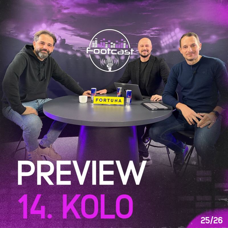 Obrázek epizody Zabere Slavia po třech remízách? Bude Hyský 100%? A gólové žně v Karviné | FOOTCAST PREVIEW 14. kolo