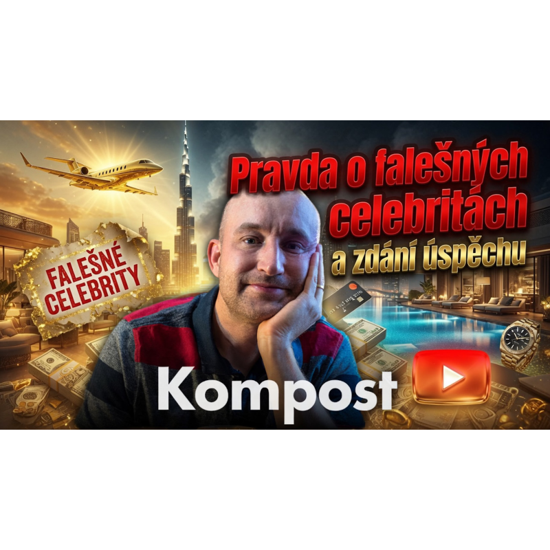 Obrázek epizody Pravda o "celebritách" a špinavý showbiz. Jak funguje zdání úspěchu a hra na peníze | Kompost #6