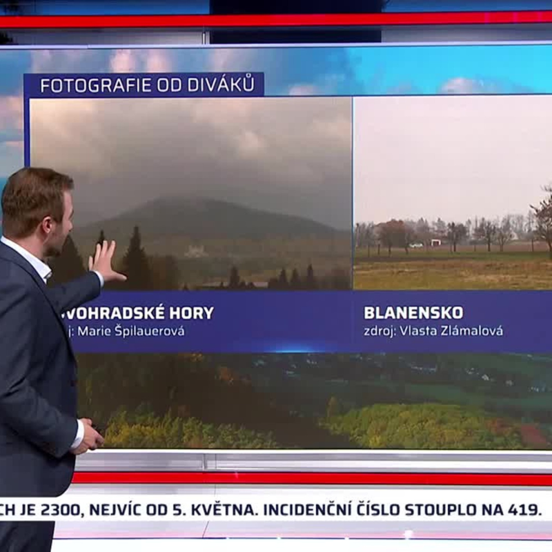 Obrázek epizody Počasí 4.11.2021 09:20