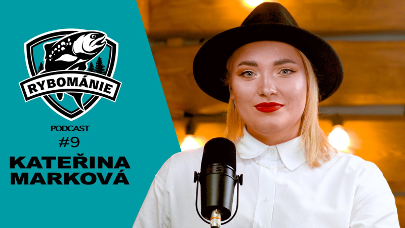 Obrázek epizody RYBOMÁNIE podcast #9 - Kateřina Marková - ,,Skončím, až budu mít sto titulů z MS"