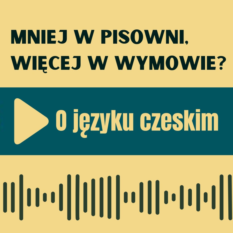 Obrázek epizody 105: Mniej w pisowni, więcej w wymowie. O języku czeskim