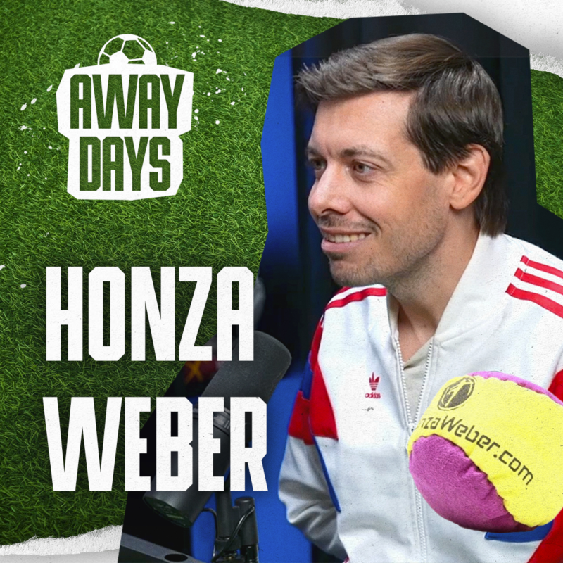 Obrázek epizody Miluju Olympijský stadion v Mnichově. San Siro byla hrůza. Freestylista Honza Weber | Away Days #64