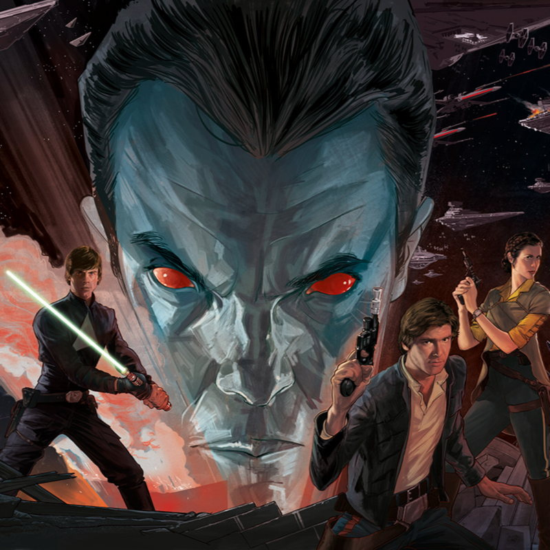 Obrázek epizody Czech Star Wars Reads #12 | recenze románů Star Wars: Dědic Impéria, Temná síla na vzestupu, Poslední povel