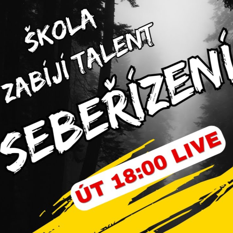 Obrázek epizody LIVE #3 Škola zabíjí talent tvýho dítěte! Sebeřízení je jediná cesta ke štěstí