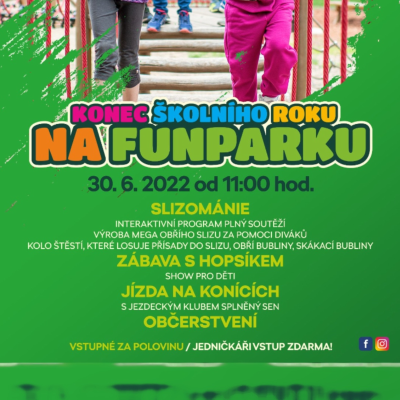 Obrázek epizody Konec školního roku na FunParku.