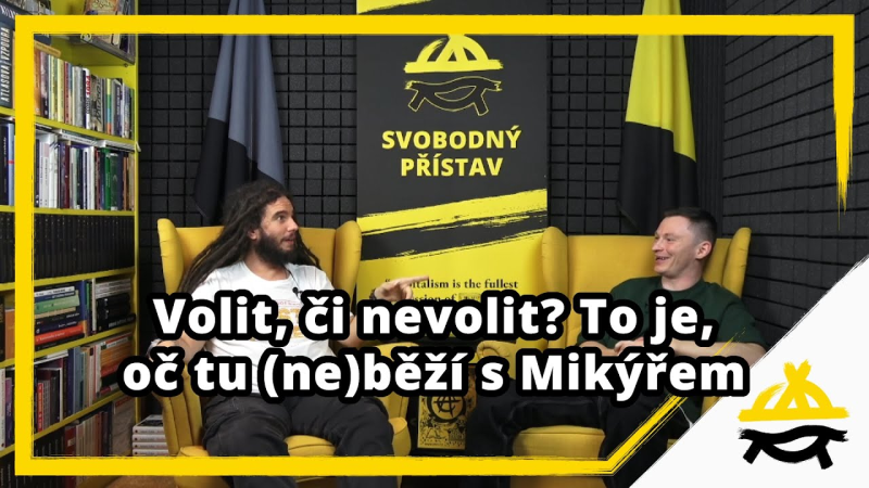 Obrázek epizody Studio Svobodného přístavu: Volit, či nevolit? To je, oč tu (ne)běží s Mikýřem