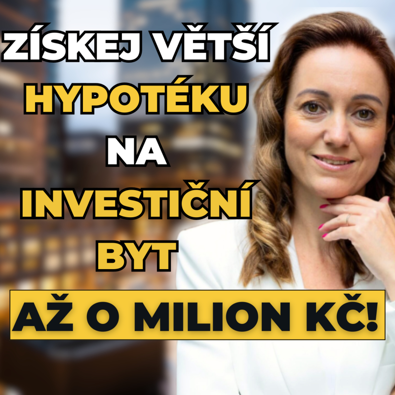 Obrázek epizody Pokud chcete investiční byt, takhle musíte řešit financování - Leona Dreieckerová