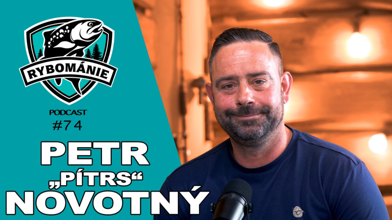 Obrázek epizody O rybaření na Labi, kde chytil kapra 29 kg a mnohem víc s Petrem ,,Pítrsem" Novotným - podcast #74