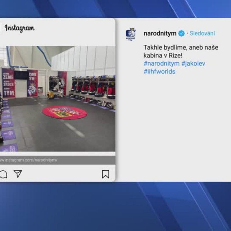 Obrázek epizody Český tým před startem MS (zdroj: CNN Prima NEWS)