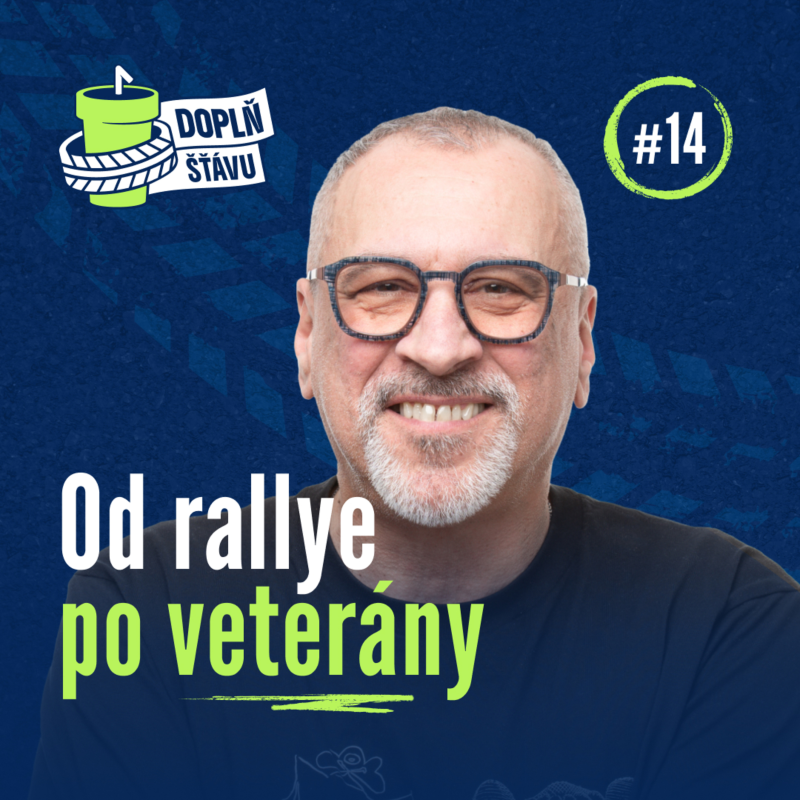 Obrázek epizody Doplň šťávu #14 – Od rallye po veterány