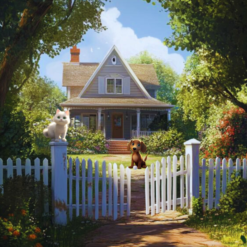 Obrázek epizody Olík a Mína - Dobrodružství za plotem