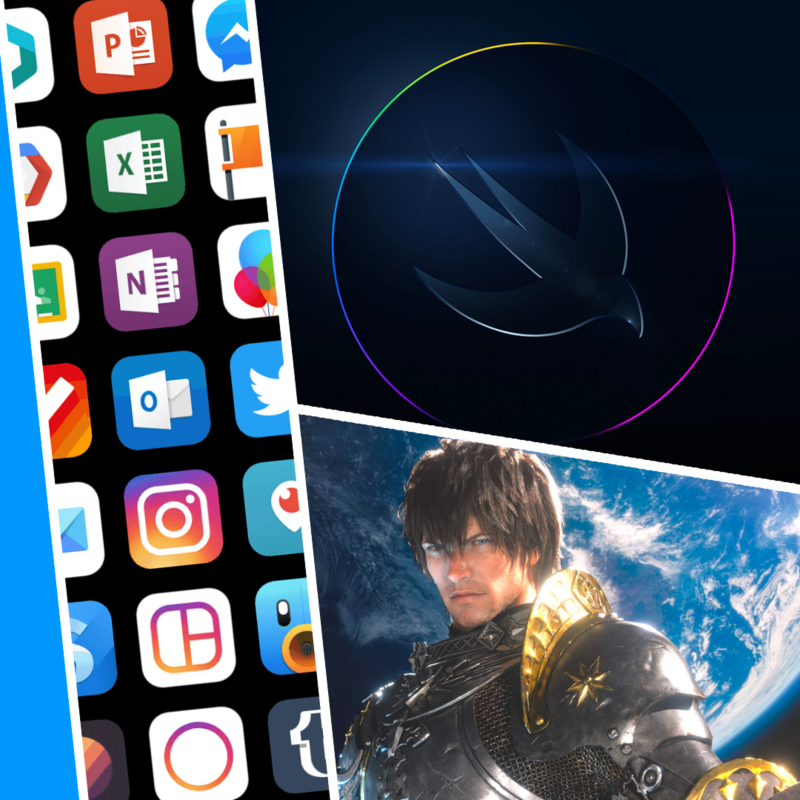 Obrázek epizody WWDC22, předplatná v App Store, Final Fantasy XIV na Macu