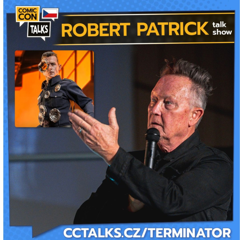Obrázek epizody Sejmul jsem Arnolda! Terminátor talk show s legendárním T-1000. Drsně vtipný Robert Patrick v Praze!